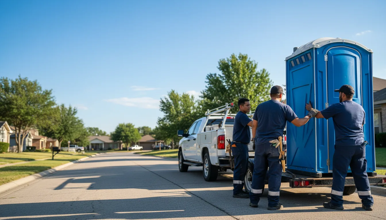 Portable Toilet Rental in Onalaska, TX near me
